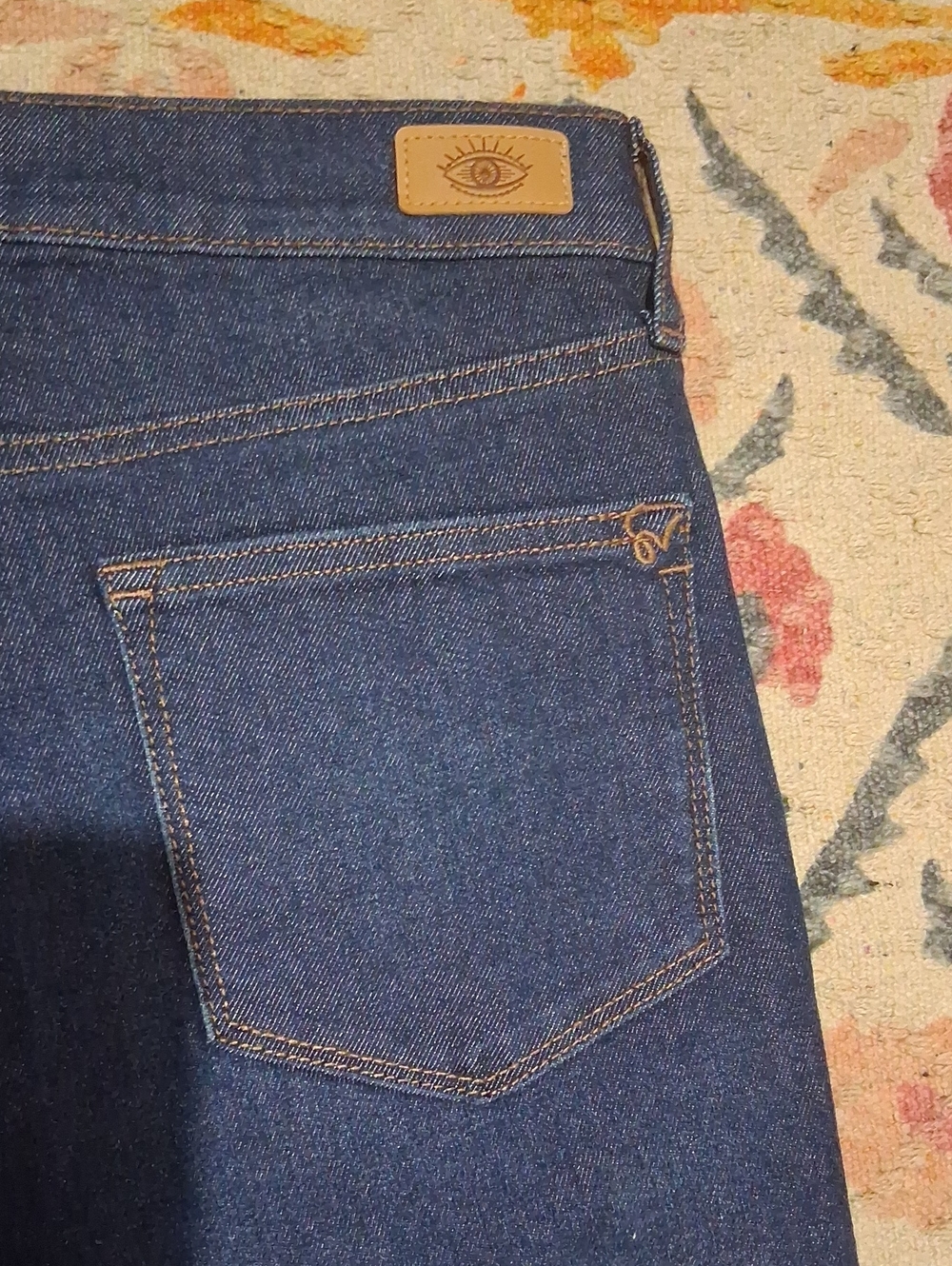 High Rise Wide Leg Flare Jeans - Picture 5 of 9